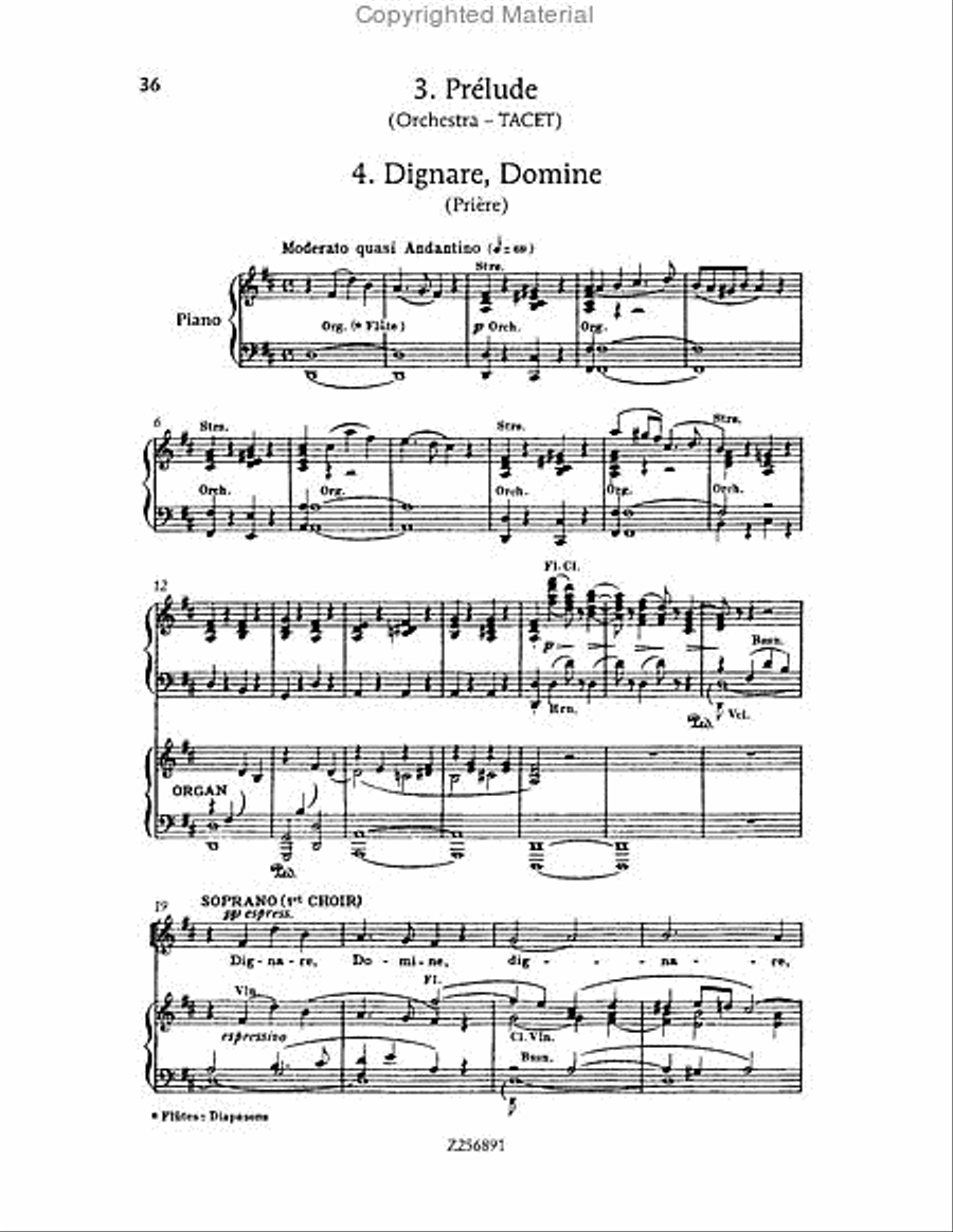 Te Deum, H 118 Choir scores gallery preview page 36