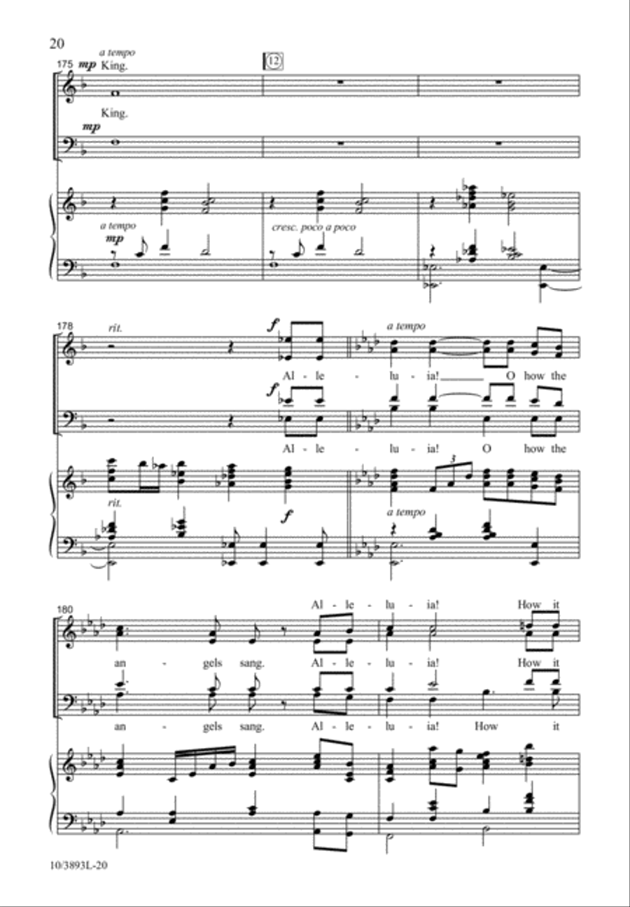 The Birth of a King 4-Part scores gallery preview page 20
