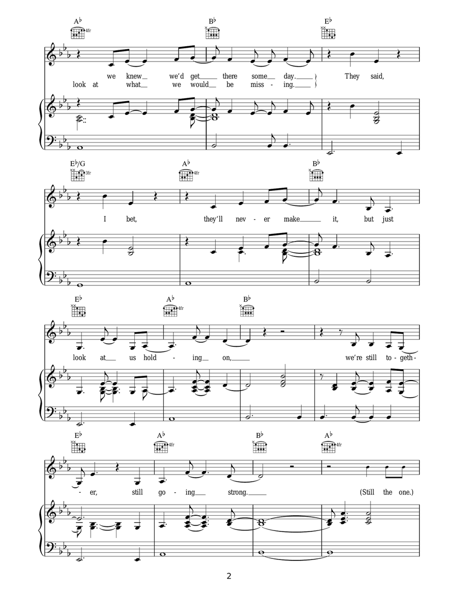 You're Still The One Acoustic Guitar scores gallery preview page 2