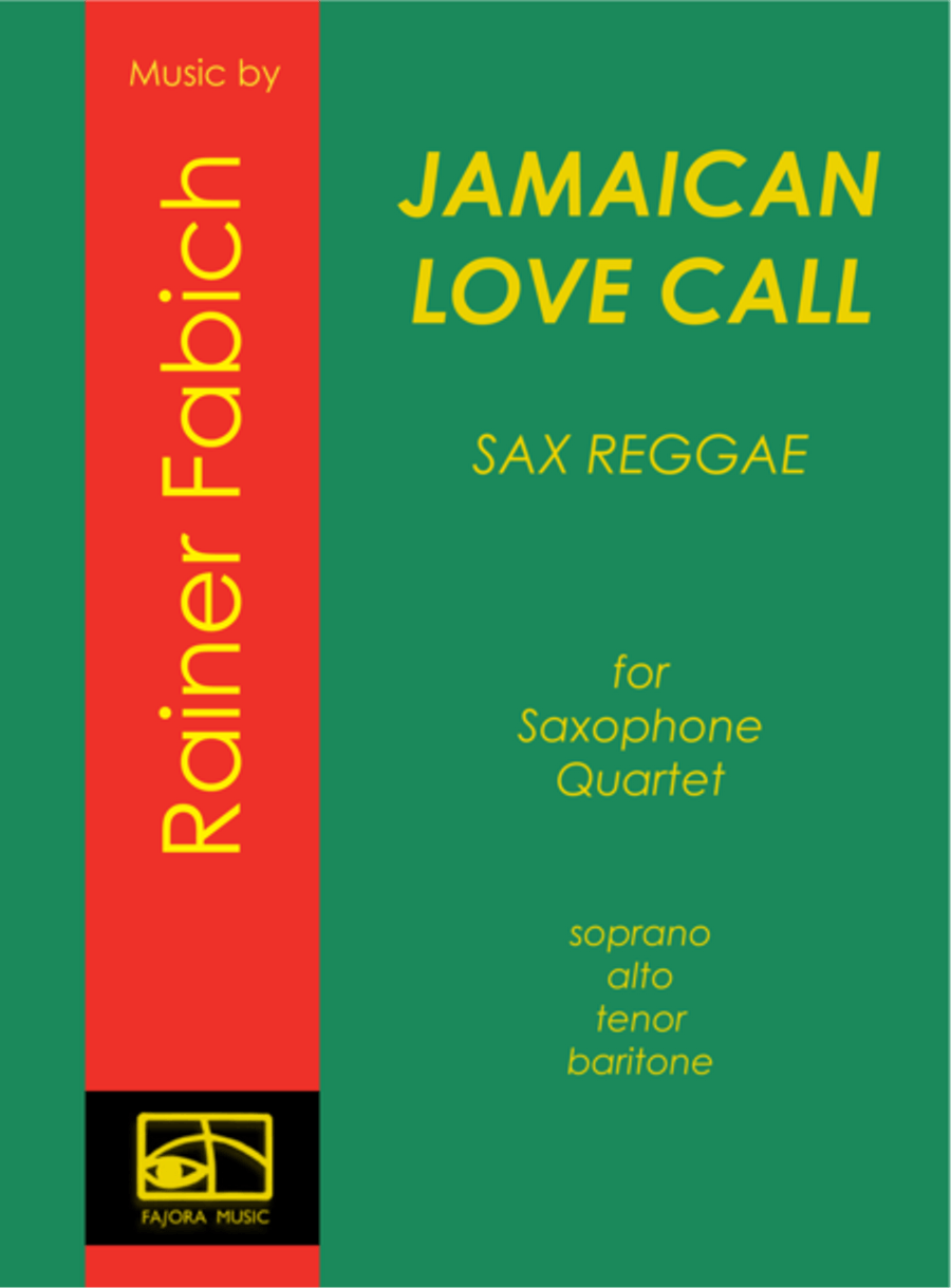 Jamaican Love Call from Five Sax Reggaes Woodwind Quartet scores gallery preview page 1