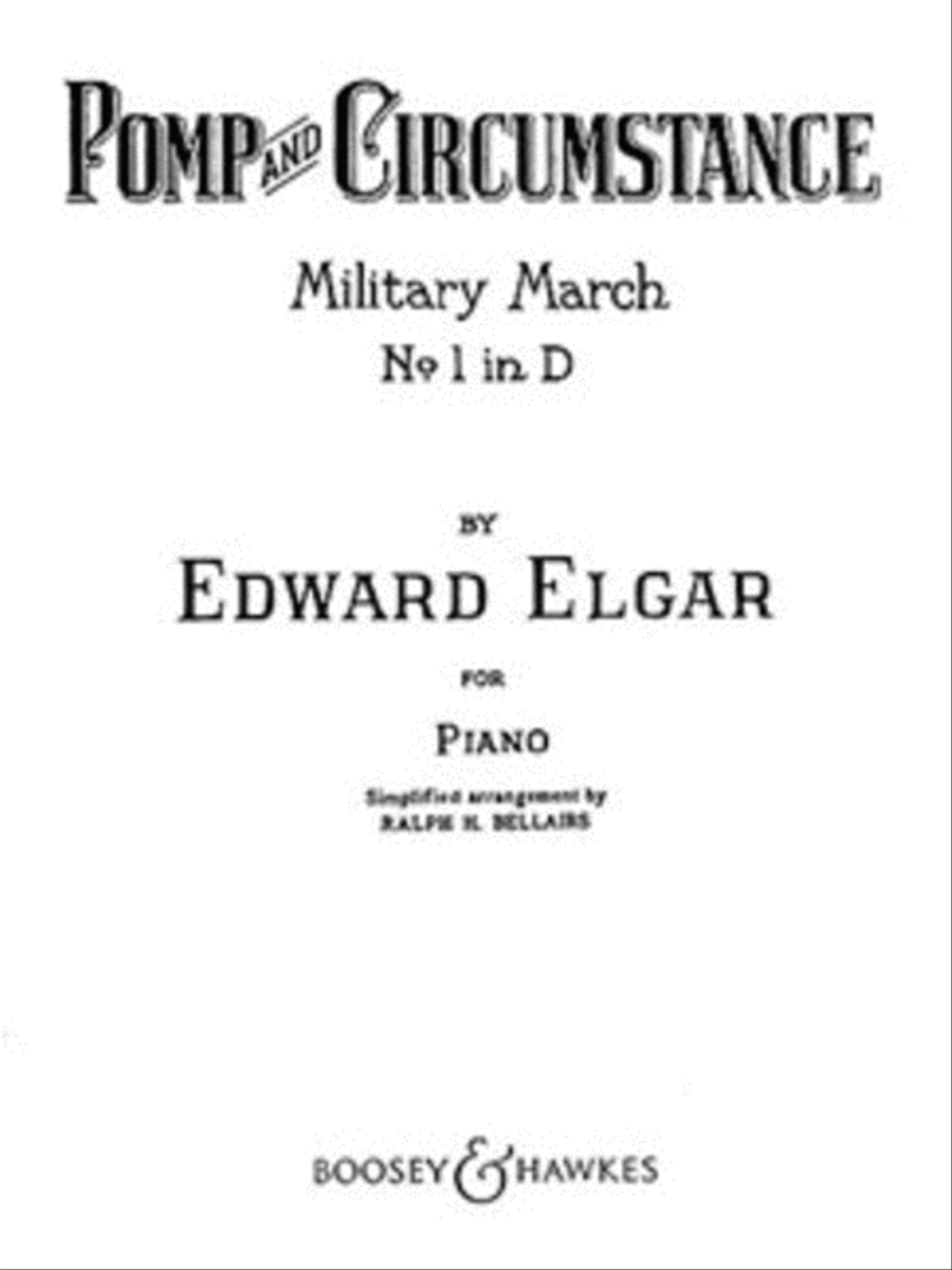Pomp and Circumstance Piano Solo scores gallery preview page 1