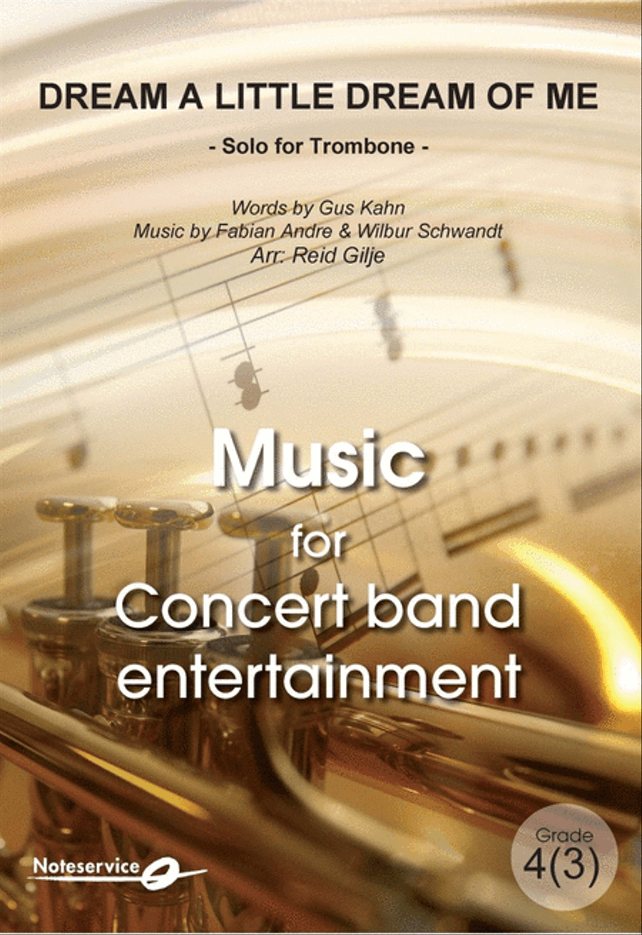Dream a Little Dream of Me Concert Band scores gallery preview page 1