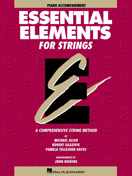 Essential Elements for Strings Book 1 - Piano Accompaniment