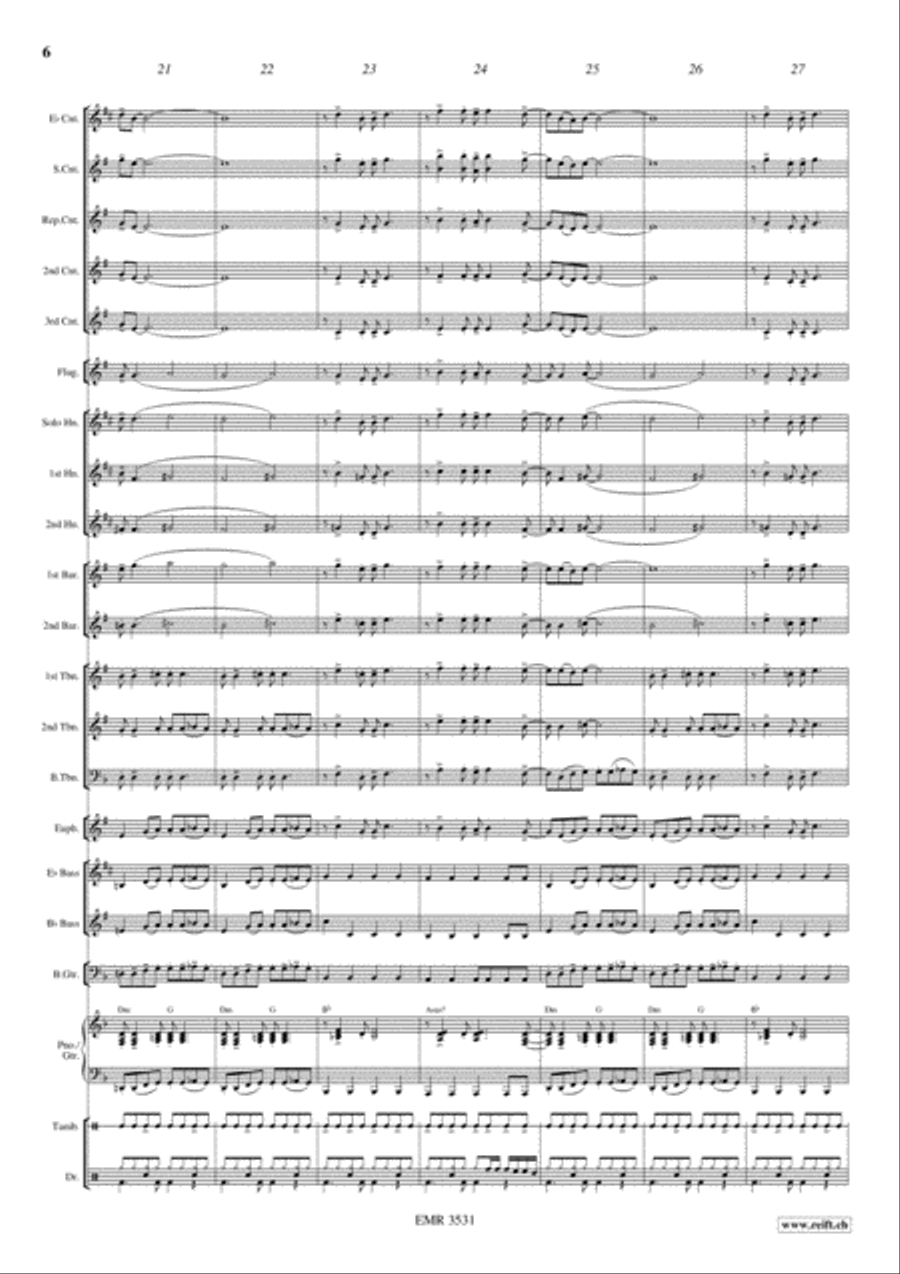 Venus Venus Brass Band scores gallery preview page 7