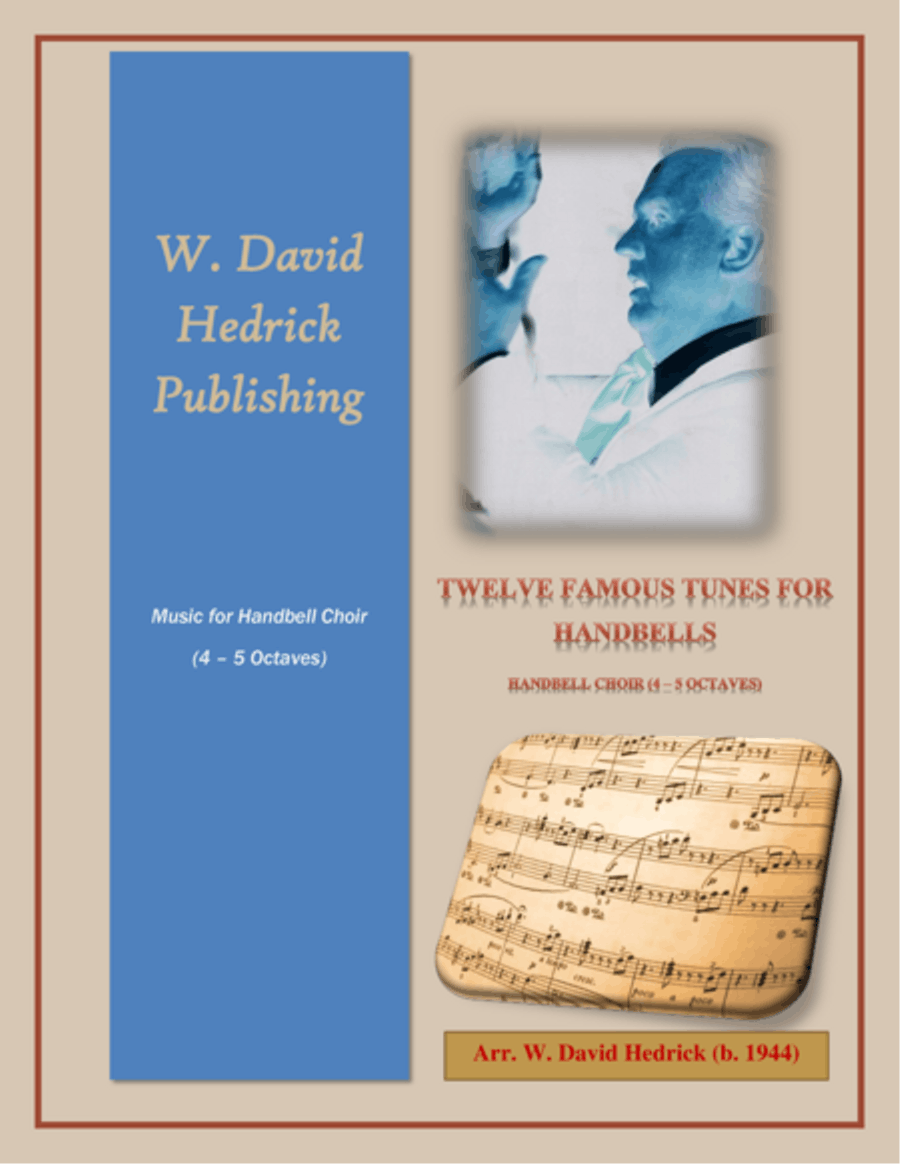 Twelve Famous Tunes for Handbell Choir (3 - 5 Octaves) 5-Octaves scores gallery preview page 1