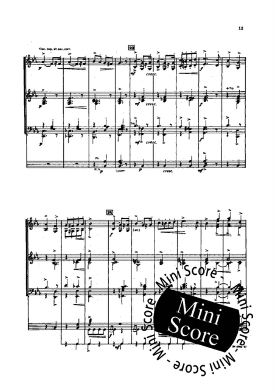 Melodioso Fanfare Band scores gallery preview page 17
