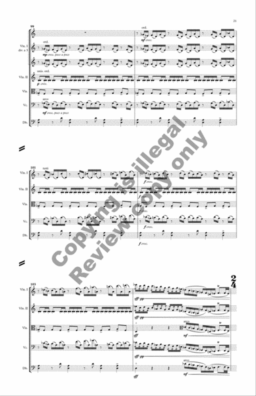 Dabke String Orchestra scores gallery preview page 12