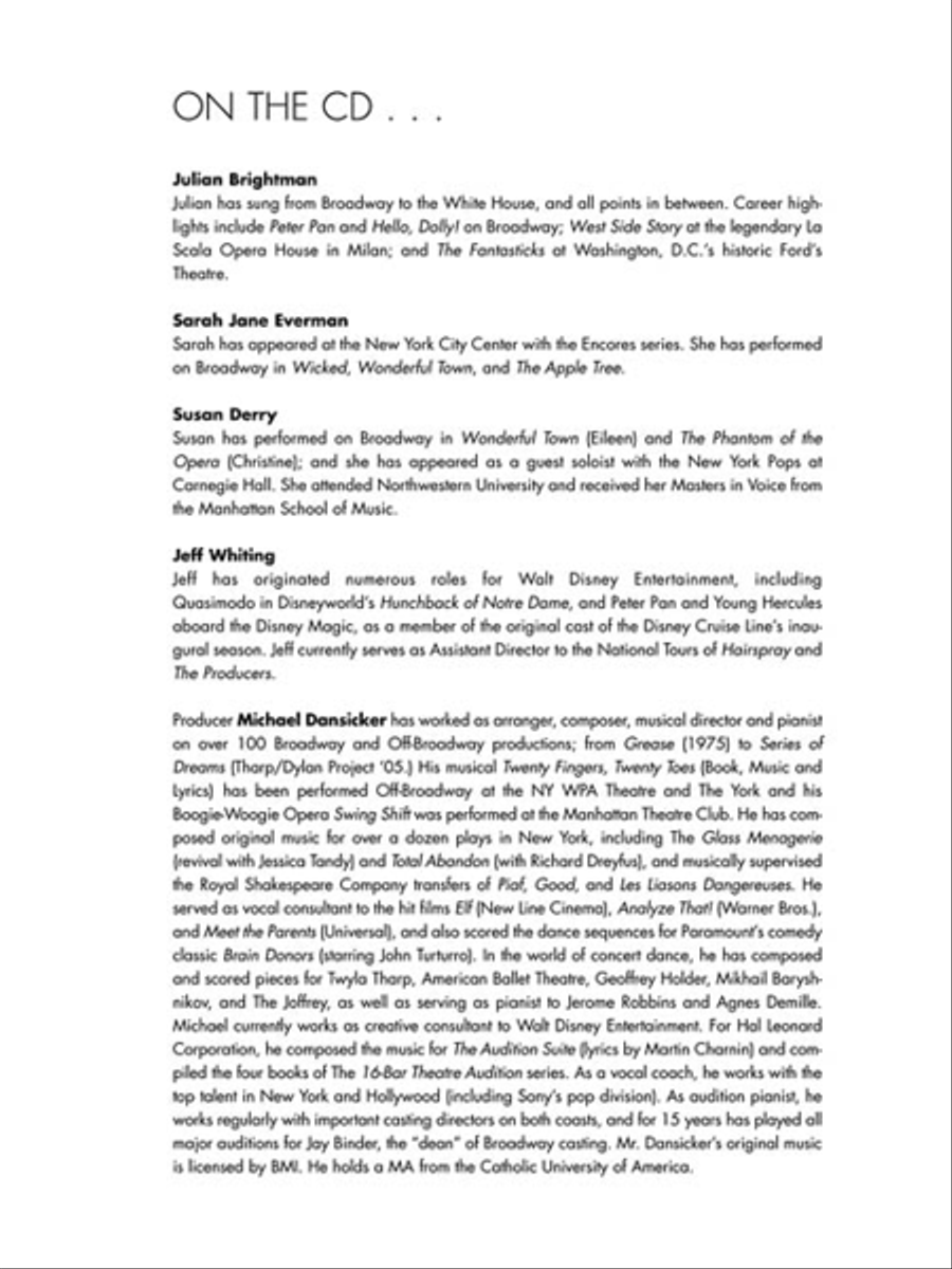 Disney Classic Songs Voice scores gallery preview page 4
