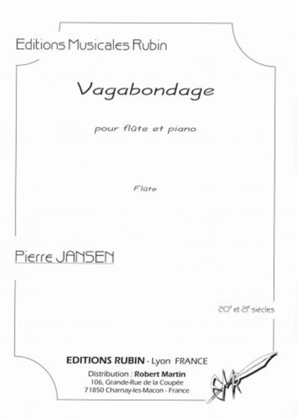 Vagabondage pour flute (et flute en sol) et piano