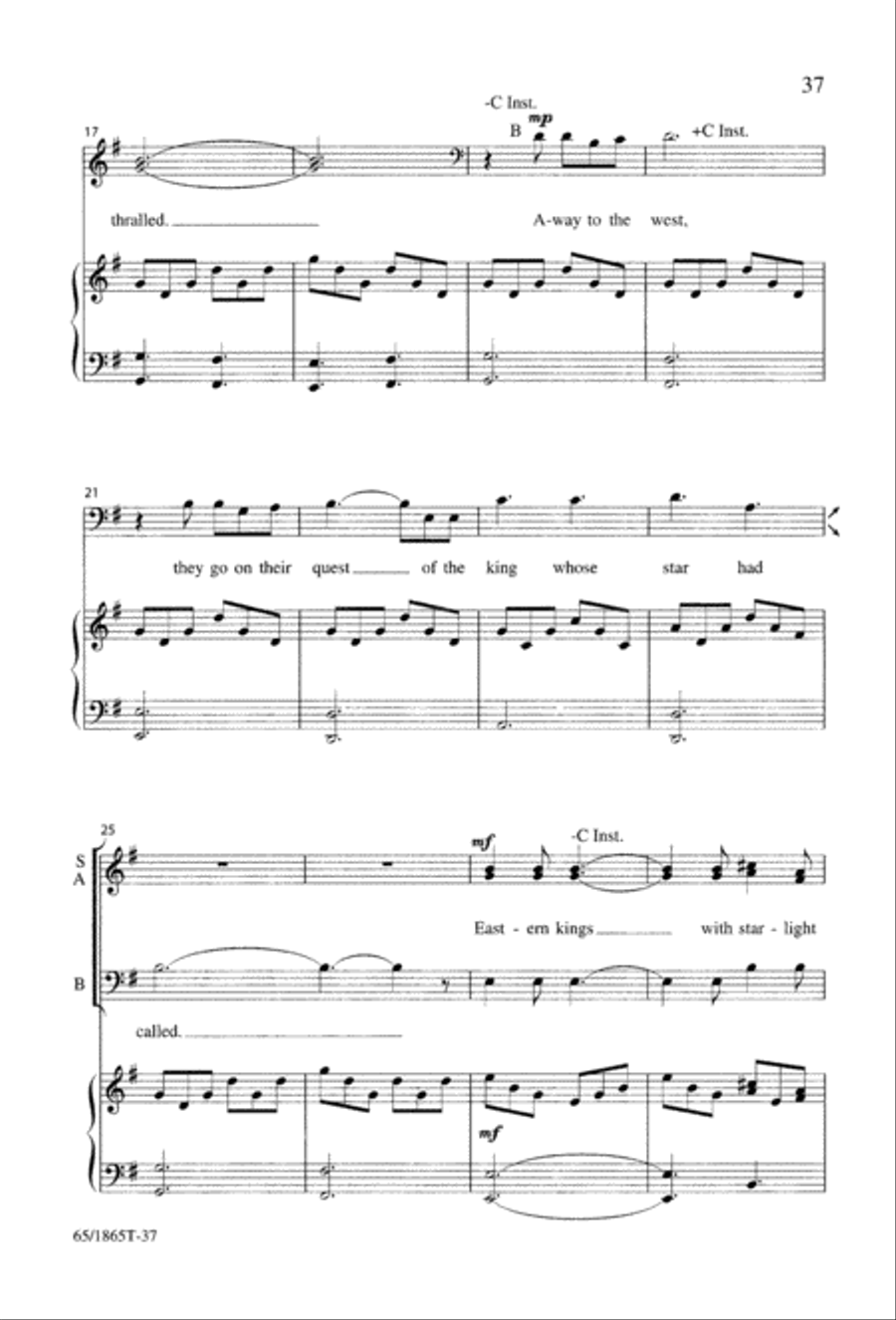 A Great Light A Great Light 3-Part scores gallery preview page 39