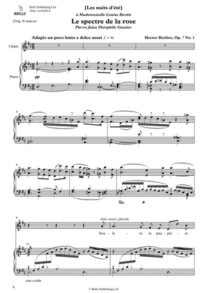 La spectre de la rose, Op. 7 No. 2 (D Major)