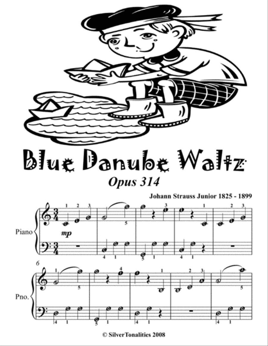Petite Viennese Waltzes for Easiest Piano Booklet B Easy Piano scores gallery preview page 3