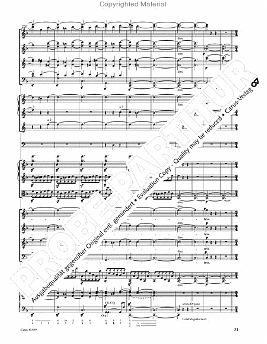 Missa solemnis Missa solemnis 4-Part scores gallery preview page 67