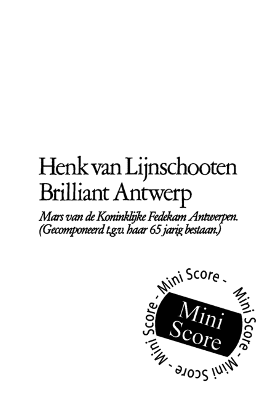 Brilliant Antwerp Fanfare Band scores gallery preview page 3