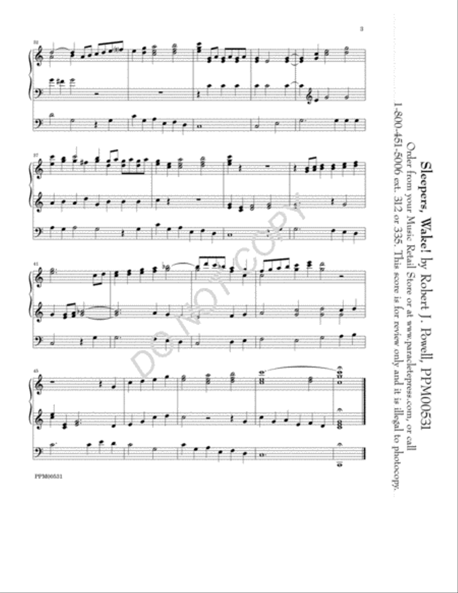 Five Advent Preludes Five Advent Preludes Organ scores gallery preview page 4
