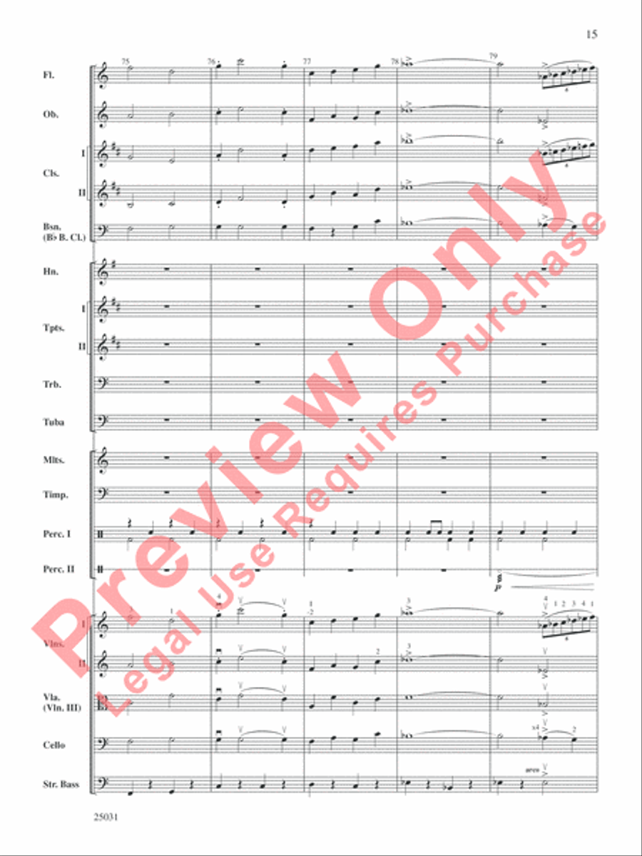 Comedy Tonight Comedy Tonight Full Orchestra scores gallery preview page 16