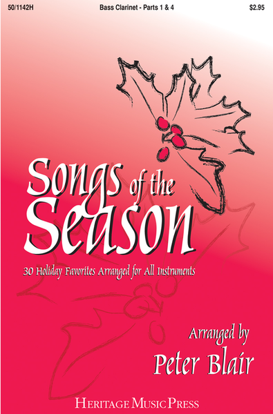Songs of the Season - Bass Clarinet (Parts 1 & 4)
