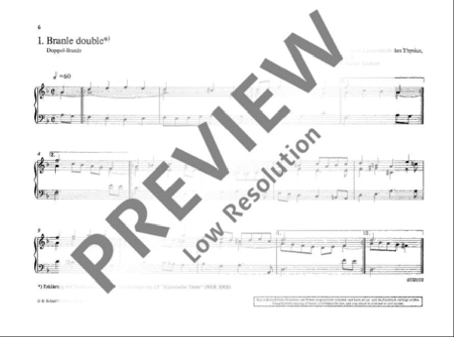 Historische Tänze Piano scores gallery preview page 7