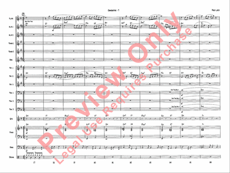 Poco Loco Poco Loco Jazz Ensemble scores gallery preview page 10