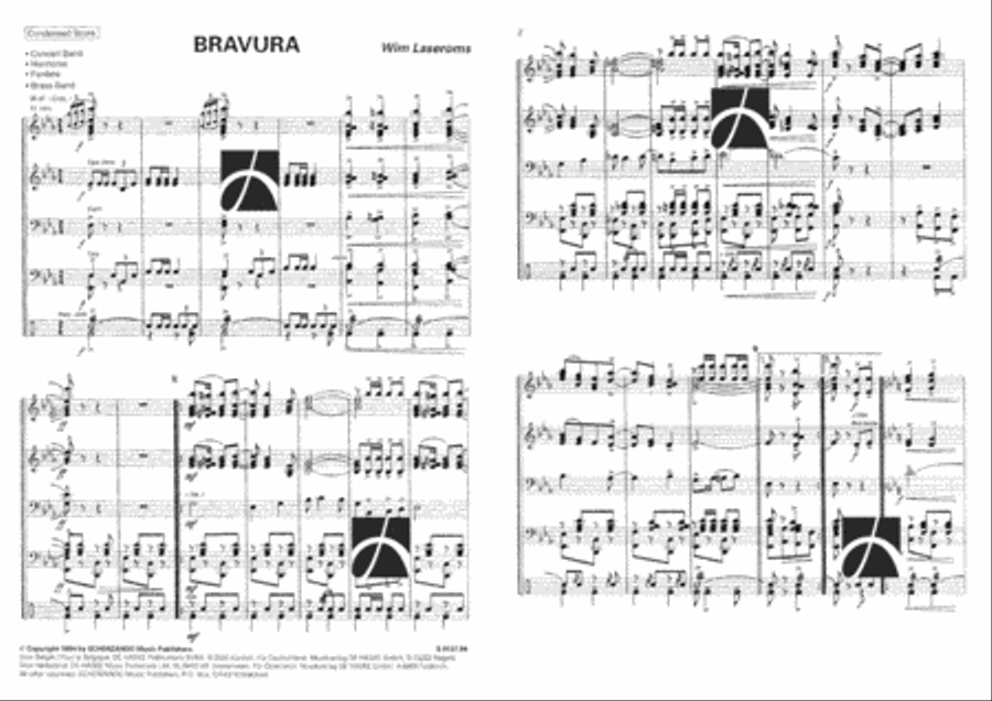 Bravura Brass Band scores gallery preview page 2