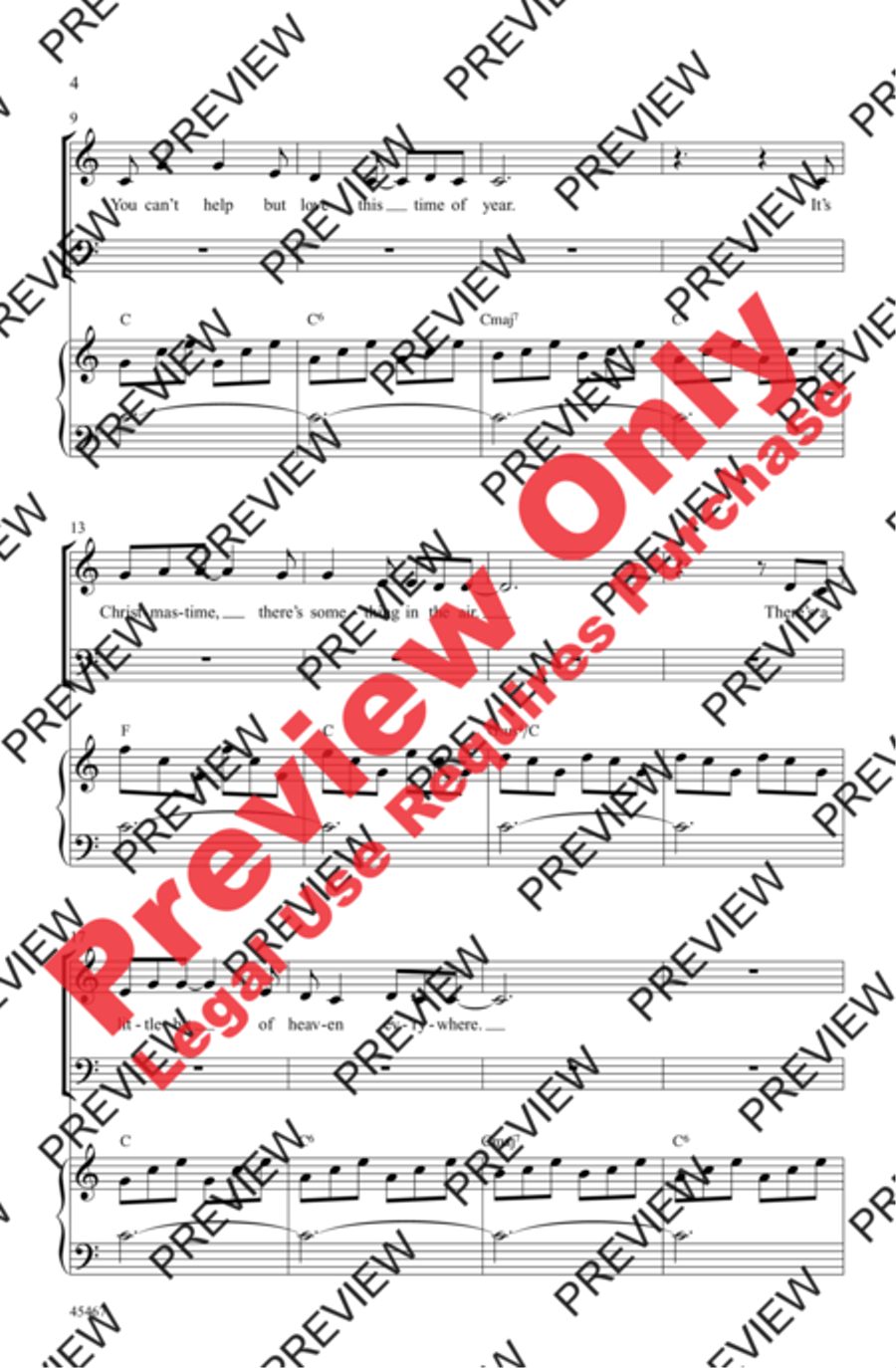 Heaven Everywhere 4-Part scores gallery preview page 16