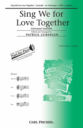 Book cover for Sing We for Love Together
