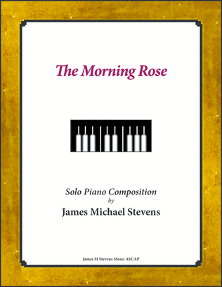 Book cover for The Morning Rose - Beautiful Piano