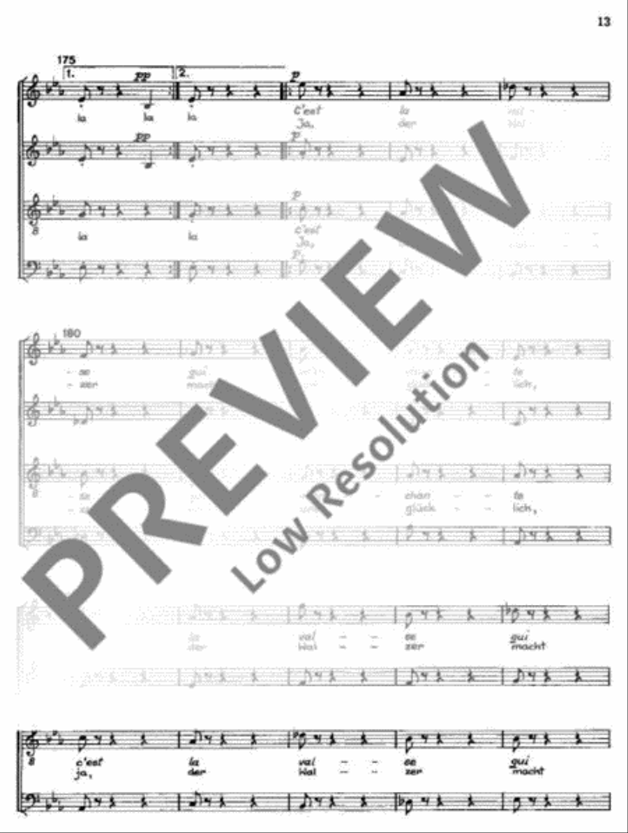 Valse avec choeur TB scores gallery preview page 14