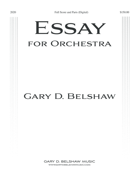 Essay for Orchestra (Complete) image number null