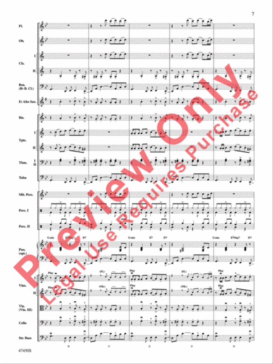 Havana Full Orchestra scores gallery preview page 8
