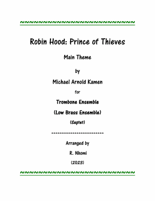 Robin Hood: Prince Of Thieves Main Theme
