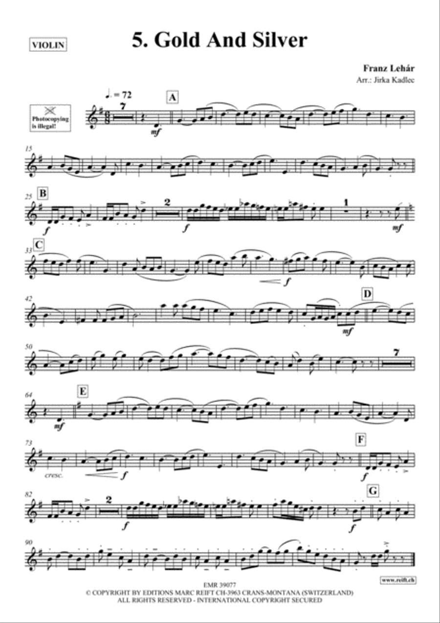 12 Greatest Dance Party Hits Violin Solo scores gallery preview page 6