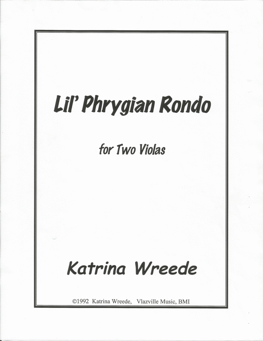Lil Phrygian Rondo Lil Phrygian Rondo String Duet scores gallery preview page 1