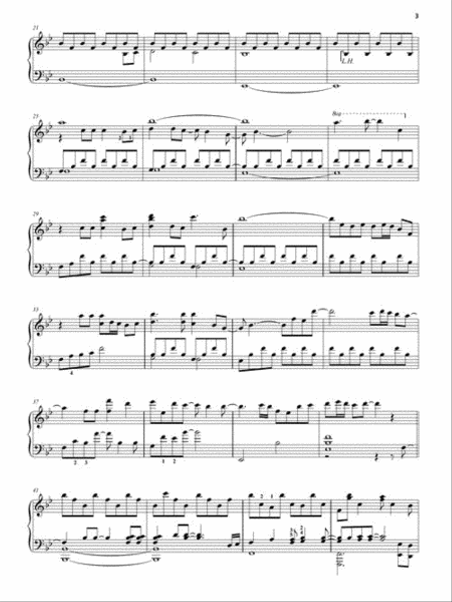 A Million Dreams (from “The Greatest Showman”) Piano Solo scores gallery preview page 4