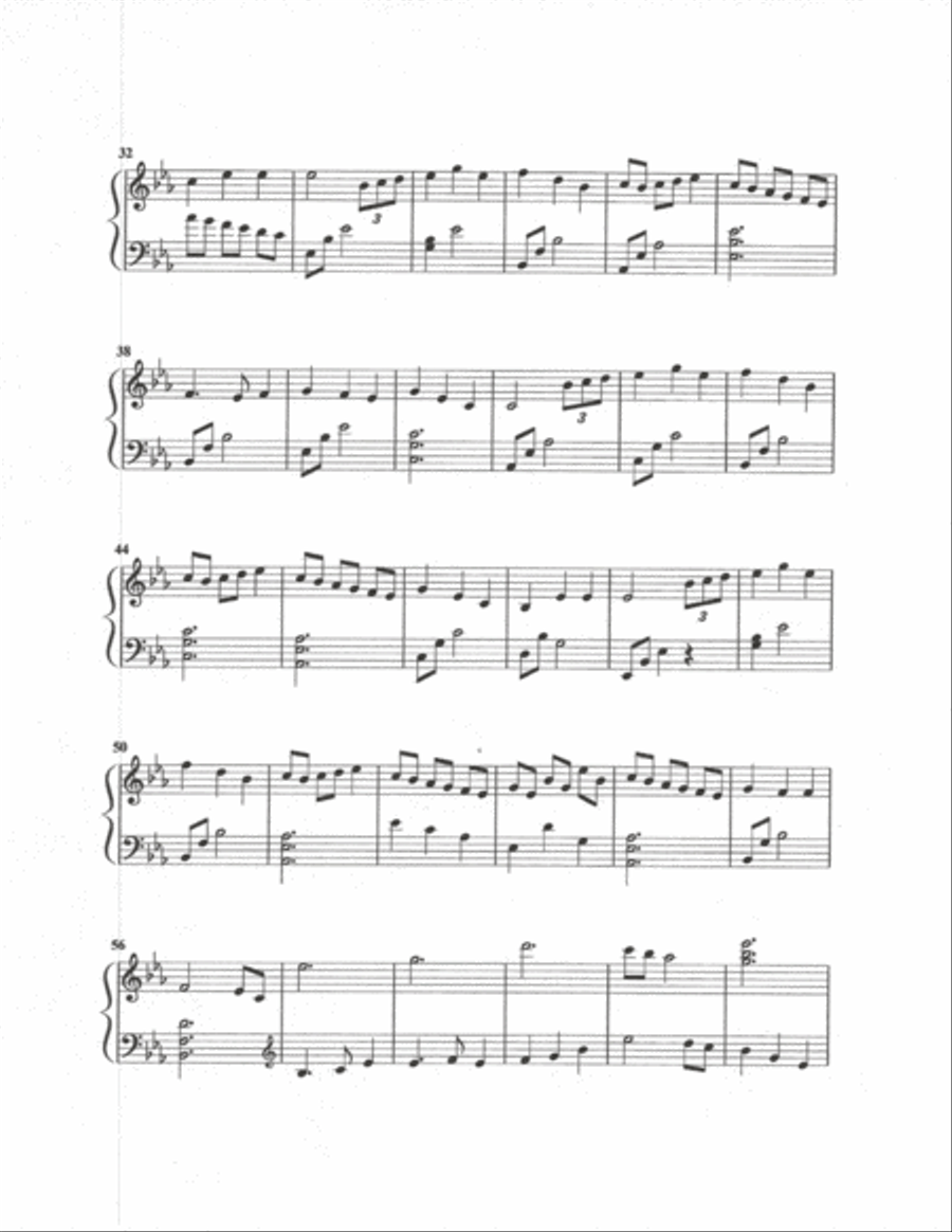 Niel Gow's Lament (on the death of his second wife) Harp scores gallery preview page 2