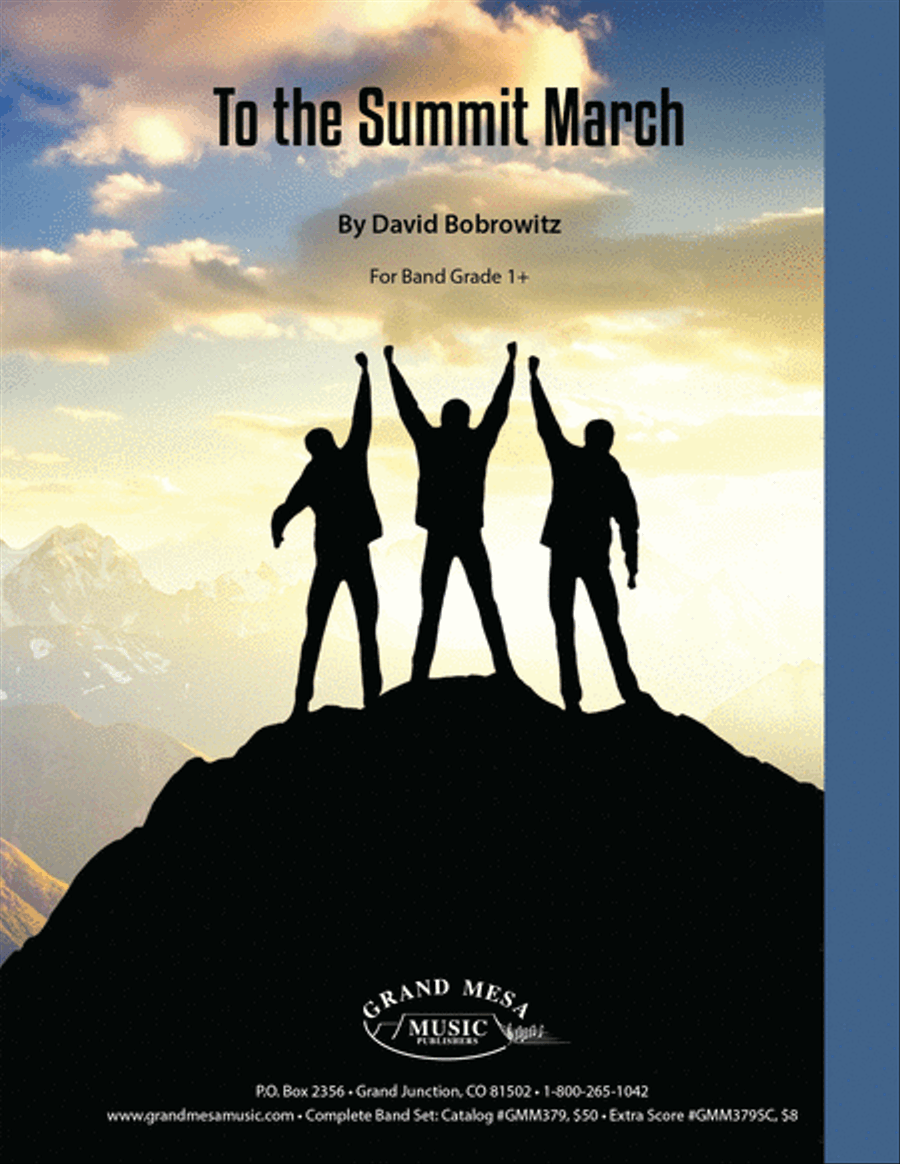 To the Summit March To the Summit March Concert Band scores gallery preview page 1