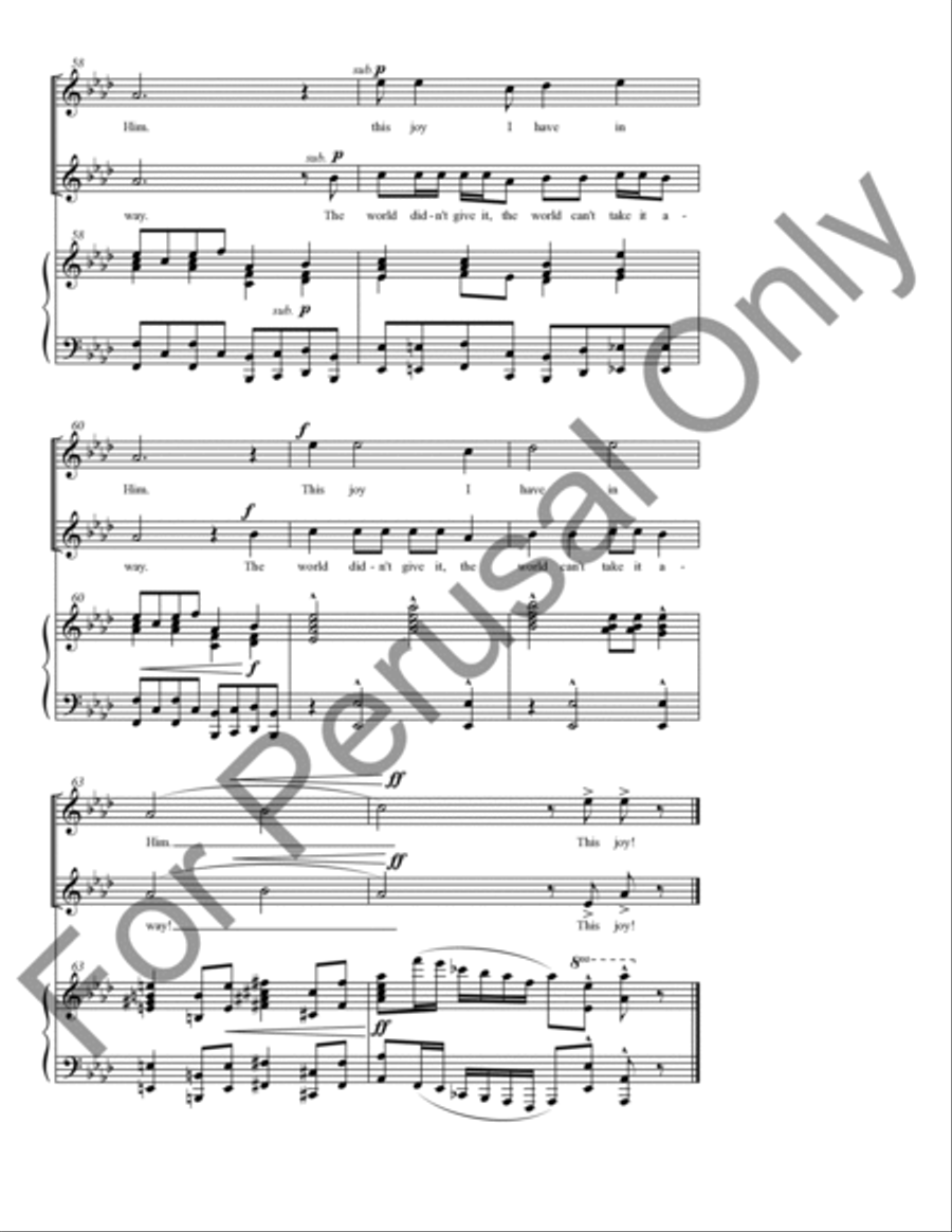 What Is This Joy? What Is This Joy? SA scores gallery preview page 8
