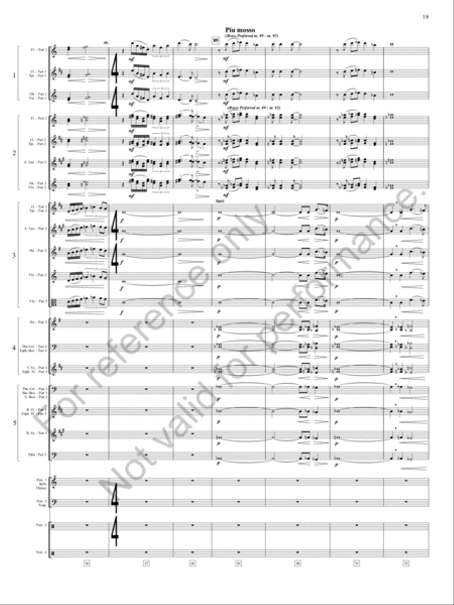Emperata Overture Emperata Overture Concert Band scores gallery preview page 20