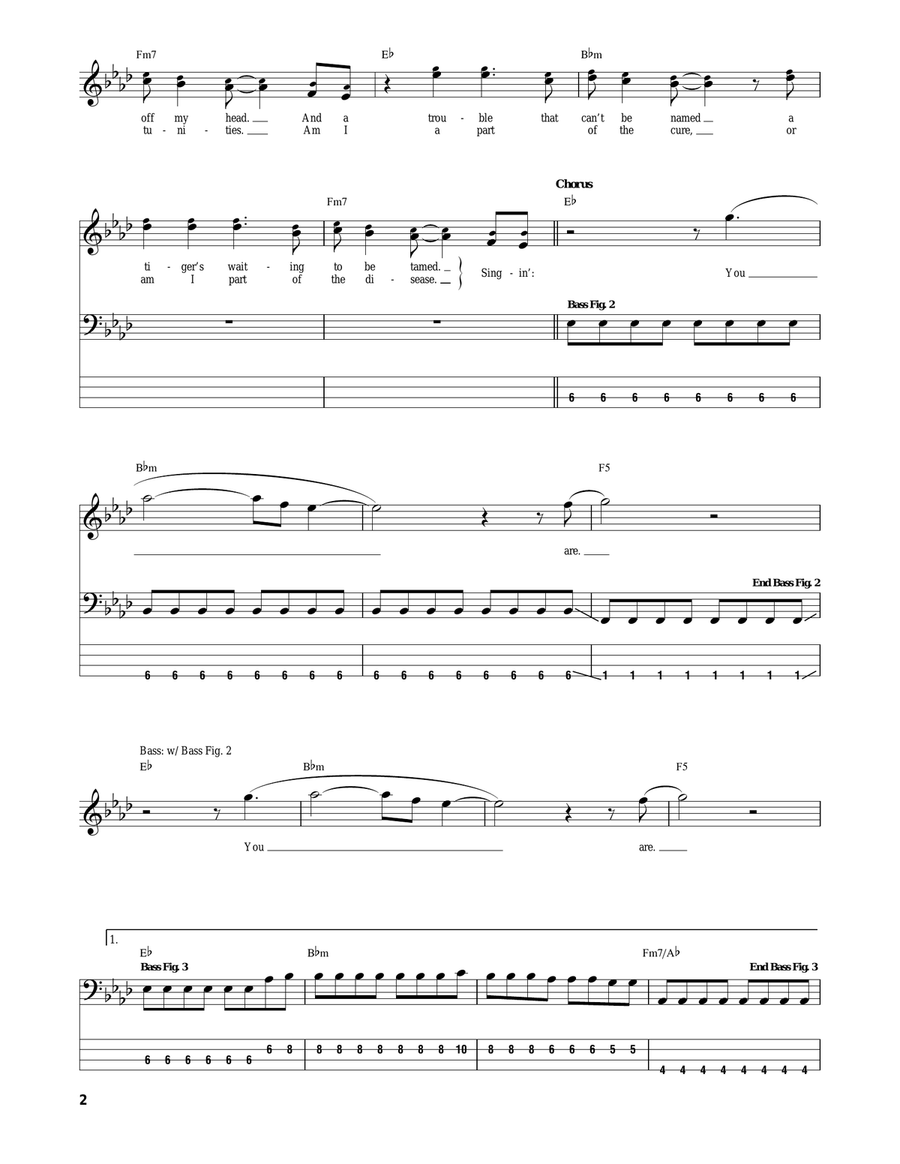 Clocks Acoustic Guitar scores gallery preview page 2