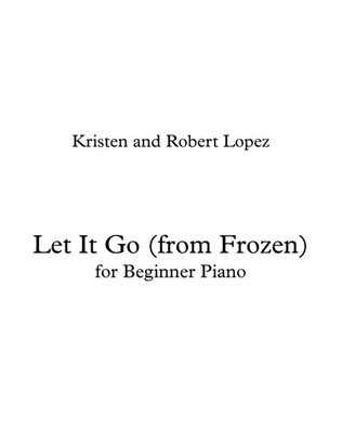 Let It Go (from Frozen)