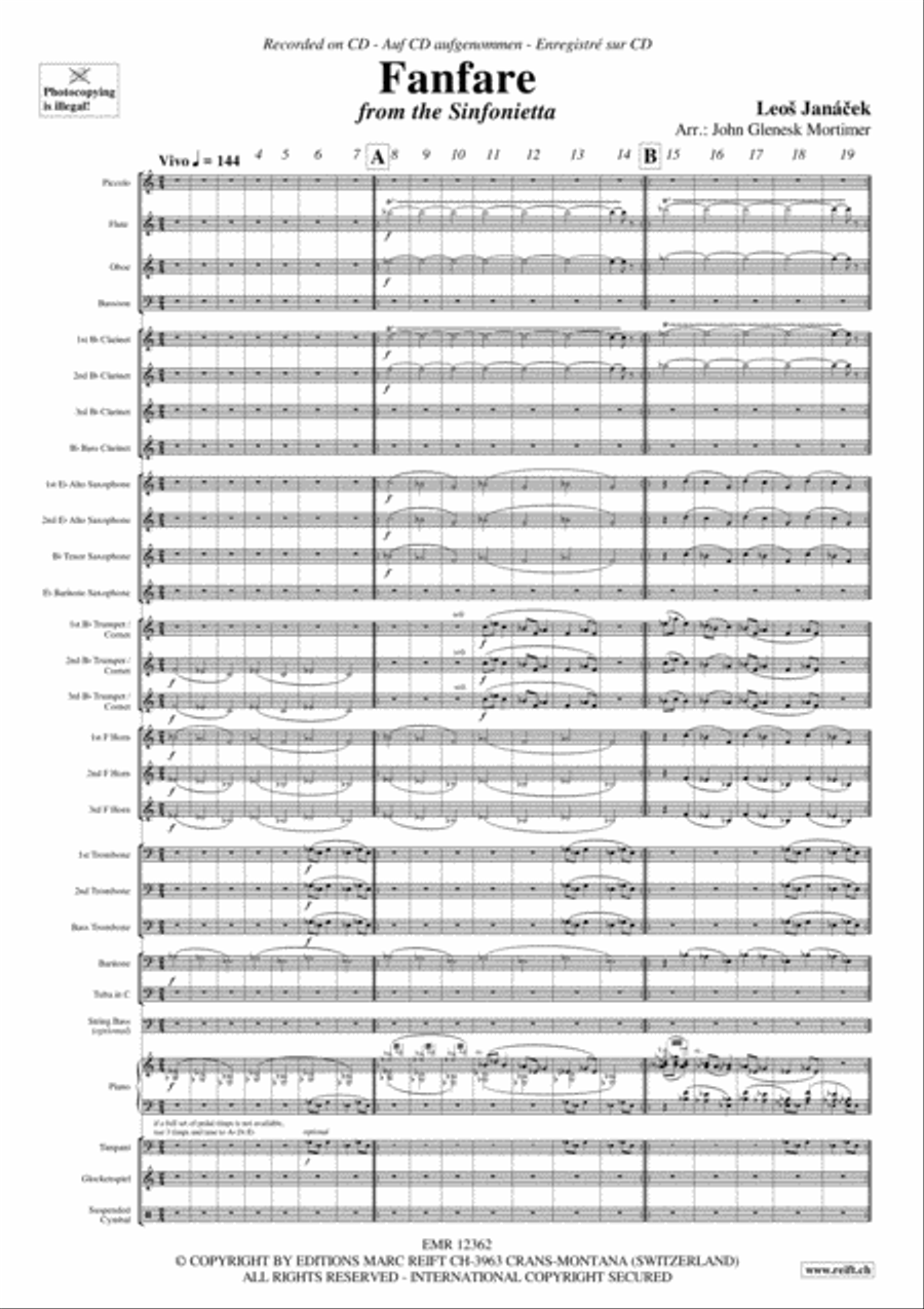 Fanfare Fanfare Concert Band scores gallery preview page 3
