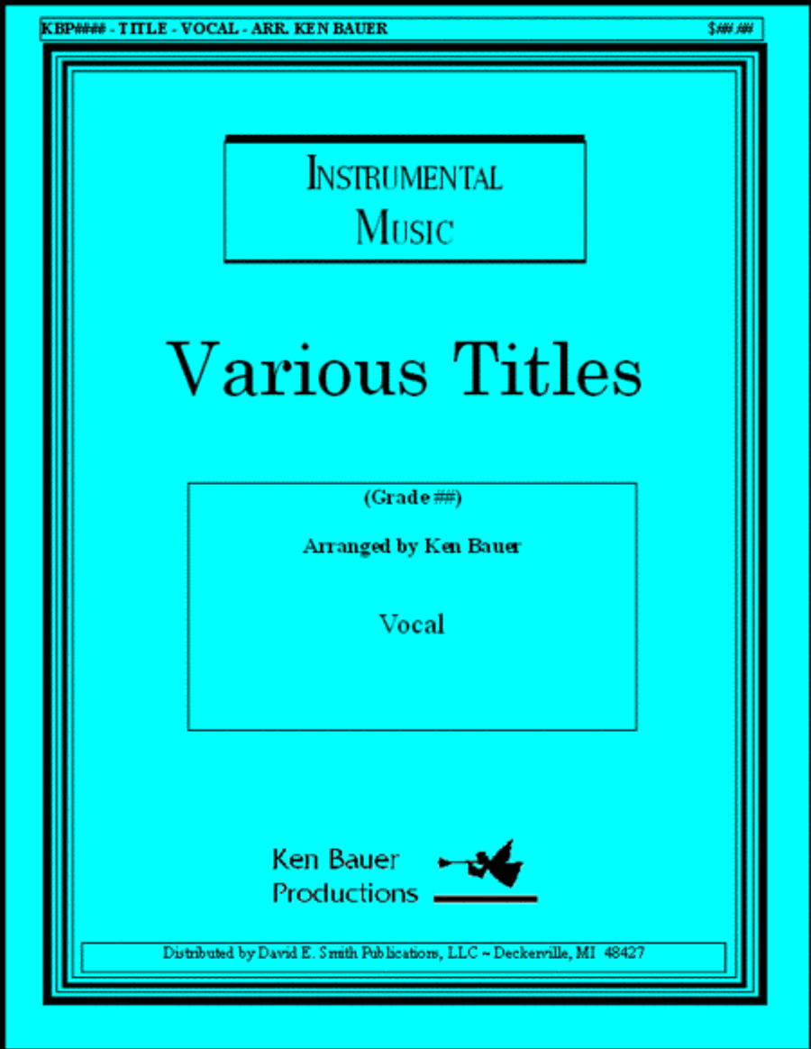 Hush, Sweet, Jesus (SATB) 4-Part scores gallery preview page 1