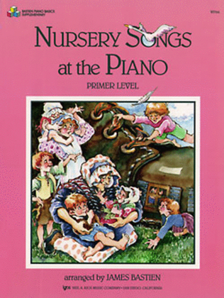 Book cover for Nursery Songs at the Piano, Primer