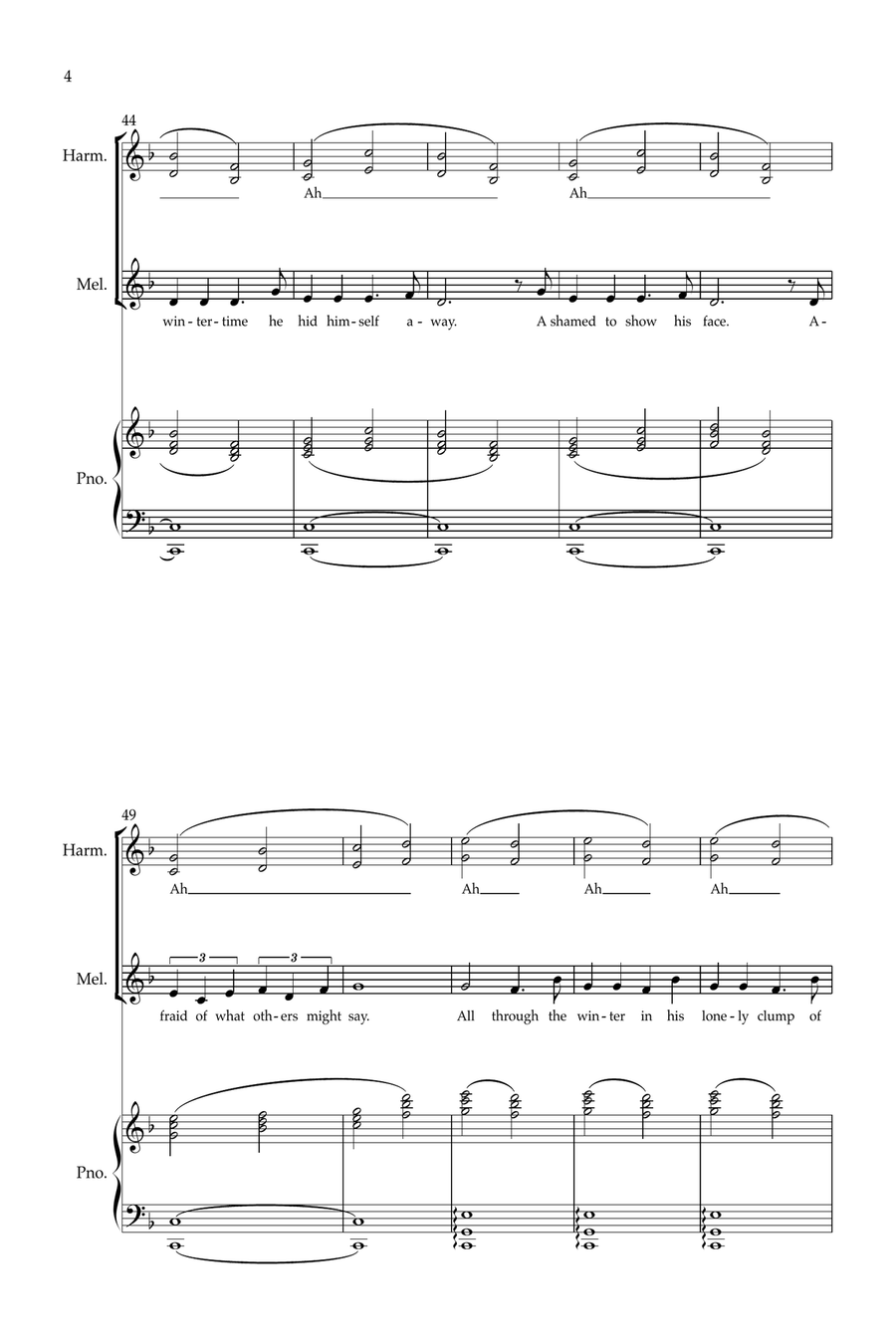 The Ugly Duckling The Ugly Duckling Choir scores gallery preview page 4