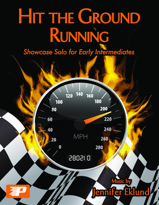 Book cover for Hit the Ground Running (Easy Showcase Solo)