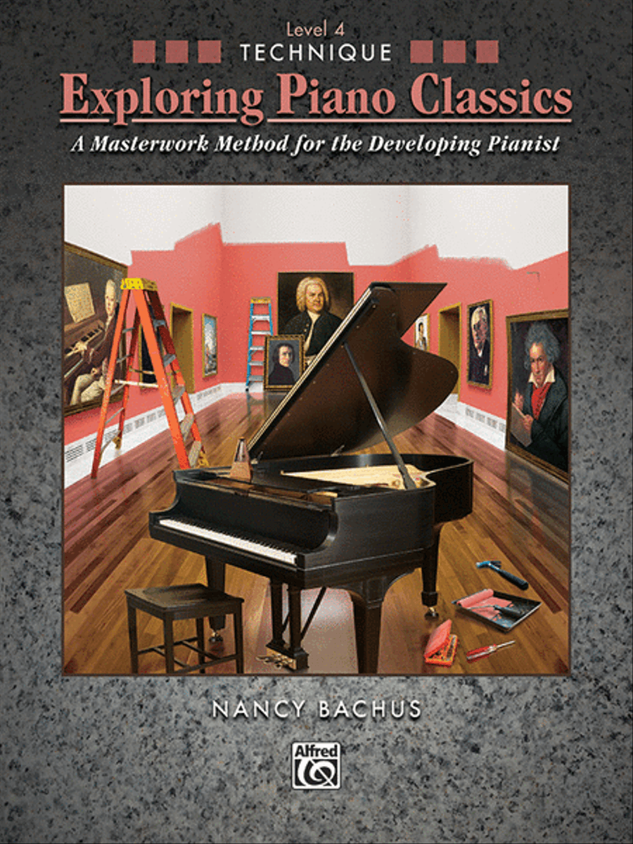 Exploring Piano Classics Technique, Book 4 Piano Method scores gallery preview page 1