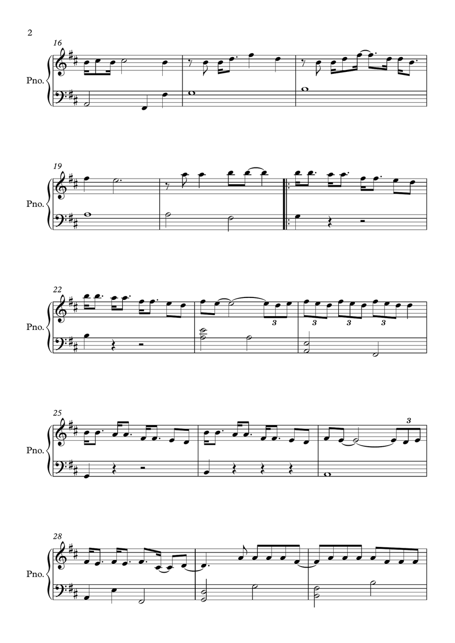 Boy With Luv Boy With Luv Easy Piano scores gallery preview page 2