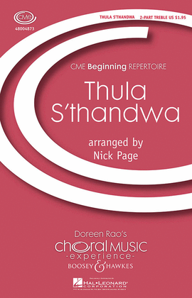 Book cover for Thula s'Thwanda