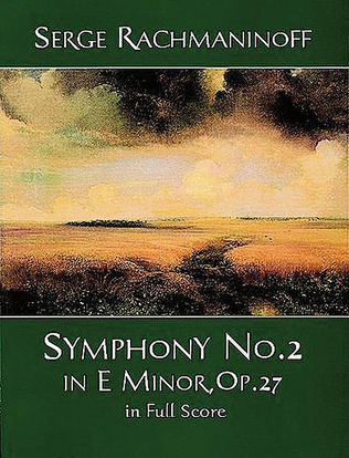 Book cover for Symphony No. 2 In E Minor, Op. 27, in Full Score