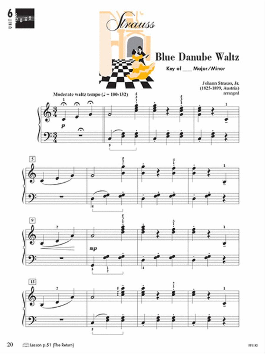 Level 3B – Performance Book – 2nd Edition Piano Method scores gallery preview page 6